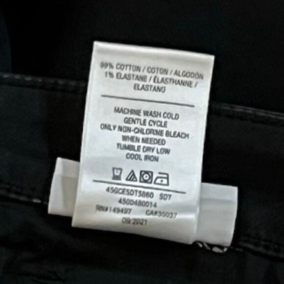 NWT Joe's Jeans‎ The Niki Women's Mid Rise Boyfriend Cuffed Destruct Black SZ 31 - Picture 11 of 12